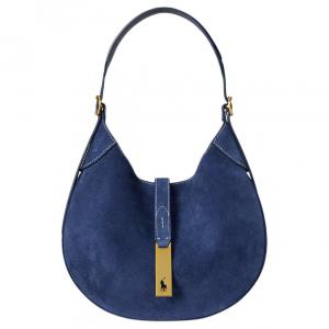 Кожаная сумка через плечо small women's dark color jeans Polo Ralph Lauren