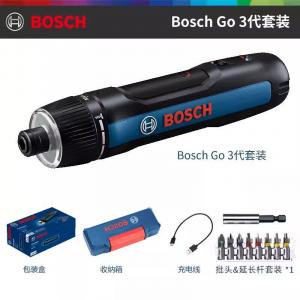 Отвертка электрическая Bosch Go 3 + насадки, кейс