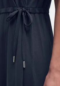 Платье миди из джерси с узором wikeldetail Street One, Shadowed Navy