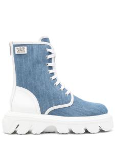 Джинсовые ботинки Generation C Casadei, синий