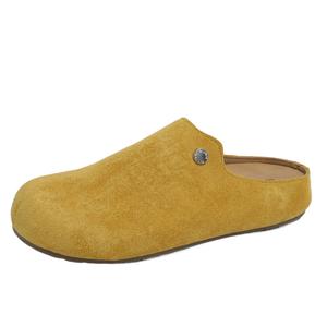 Puppytown Женские противоскользящие закрытые тапочки с устойчивостью к истиранию желтые, цвет Yellow