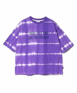 Футболка с градиентной окраской, полосатым логотипом и вышитым рукавом 6/8 (женская) Gsc Womens Select, цвет Purple