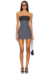 Мини-Платье алайна More To Come, серый