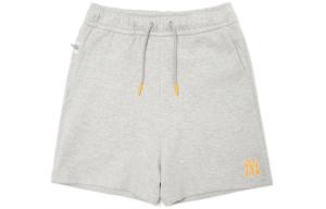 Повседневные шорты унисекс светло-серые MLB