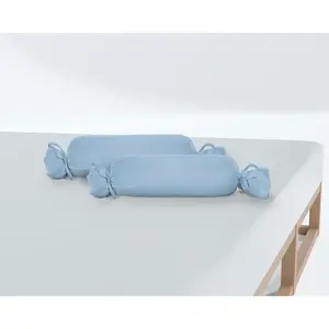 Наволочка для подушки Michi из джерси (1 упаковка, 2 штуки), плотное, тонкое однопетельное качество Biberna, Eisblau