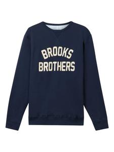 Толстовка с вышитым логотипом Brooks Brothers, синий