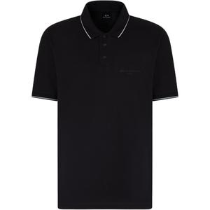 Armani Exchange Мужская поло-рубашка AE, черная