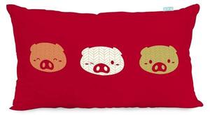 Наволочка свинки Mr. Fox, мультколор