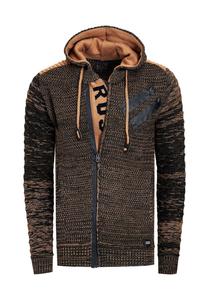 Кардиган стильной крупной вязки RUSTY NEAL, хаки