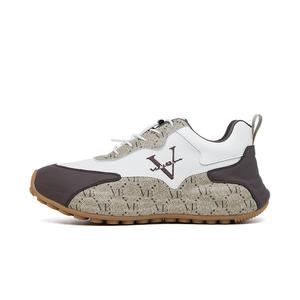 VICKI BROWN Мужские низкие массивные кроссовки бело-коричневые, цвет White Brown
