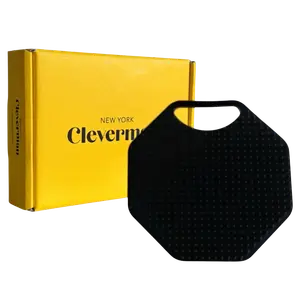 Мужской скраб для лица - силиконовая очищающая щетка и мягкий массажер Cleverman