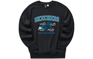 Свитшот женский Carbon Black Skechers, Carbon Black/0018