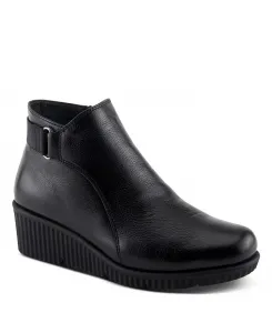 Ботинки Abruzzo на платформе из кожи, темно-коричневые, размер EU 42 Spring Step