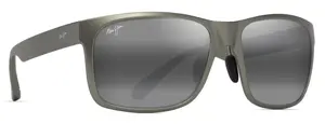 Красные пески Солнцезащитные очки Maui Jim, Matte Greyish-green