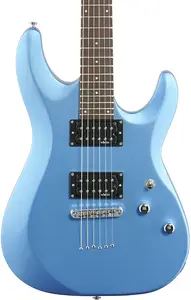 Электрогитара Schecter C-6 Deluxe - сатиново-металлический светло-голубой