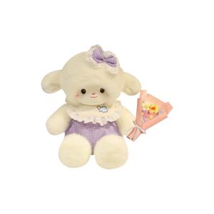 Креативная милая кукла ягненок для беговой одежды плюшевая кукла высота 35см PUDOWRABBIT