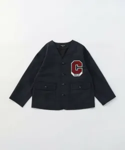 Куртка без воротника с нашивкой Comme Ca Ism, цвет Navy