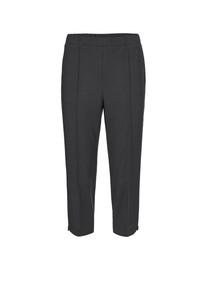 Короткий размер: удобные брюки с рубчиком 7/8 Goldner, серый