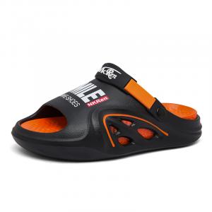 CariteSport Пляжные сандалии мужские черно-оранжевые, цвет Black Orange