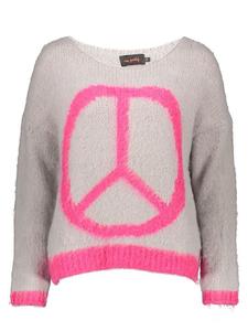 Пуловер miss goodlife, цвет grau/pink