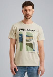 Футболка с принтом PME Legend, бежевый
