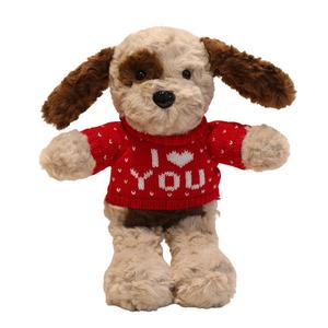 Милые очаровательные куклы Hobo Puppy плюшевые куклы высота 30см MLING, красный