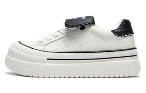 Кроссовки Dickies Skateboarding Shoes Women's Low-top Beige/Black, бежевый/черный