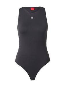 Боди-рубашка HUGO Dasiel, черный