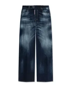 Джинсы с логотипом Dsquared2, синий