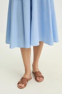 Кожаные шлепанцы Answear.Lab, коричневый