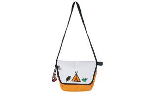 Сумка через плечо унисекс New Balance, White/Yellow