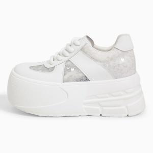 Кроссовки для образа жизни Женские низкие Milan Love Song, белый