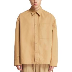 Облегченная куртка с длинными рукавами JIL SANDER, желтая