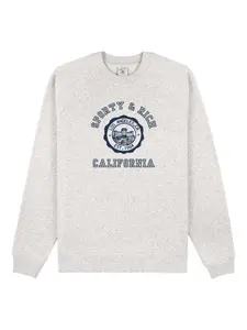 Толстовка с круглым вырезом Sporty & Rich, серый