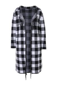 Вязаный кардиган Angel of Style Knit Cardigan, черный/белый