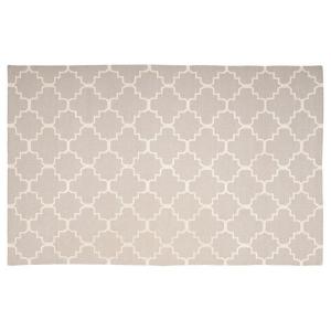 Ковер ручной работы из шерсти с ромбовидным узором Dhurries Safavieh, мультиколор, 77x183 см