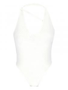 Трикотажный купальник Laneus, белый