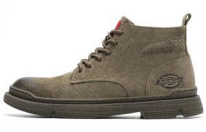 Мужские ботинки Dickies Martin с круглыми носками, серый