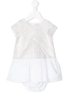 Платье с английской вышивкой Lili Gaufrette, золотой