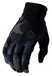 Горные велосипедные перчатки Troy Lee Flowline Camo Troy Lee Designs, черный камуфляж