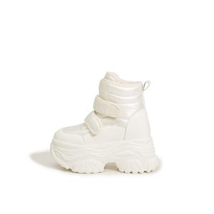 Теплые короткие зимние ботинки, увеличивающие рост, женские Milan love song, Black