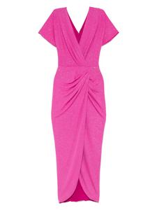 Платье со сборками NISSA, розовый