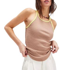 Женская майка Only One Ringer Solids Tank Top Free People Free People, Praline Sunshine Com