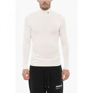 Легкий свитер с высоким воротом Ambush, White