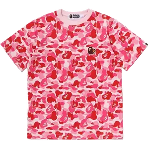 Футболка FW25 для подростков A BATHING APE, розовый pkx