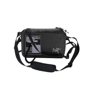 Arcteryx Полиамидная поясная сумка унисекс черная, Flame