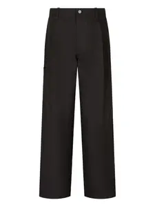 Брюки карго со складками Tomboy, черный