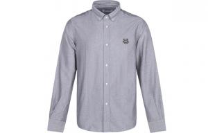 Рубашка мужская серая Kenzo, серый