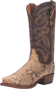 Мужские вестерн-бутсы Dan Post Sand Sturgis с змеиной отделкой и заостренным носком, 33 см DP3058