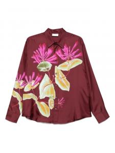 Pierre-Louis Mascia рубашка с длинными рукавами, красный